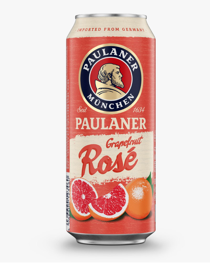 Пиво Paulaner, Grapefruit Rose 2,5% Can (0,5L) изображение 1