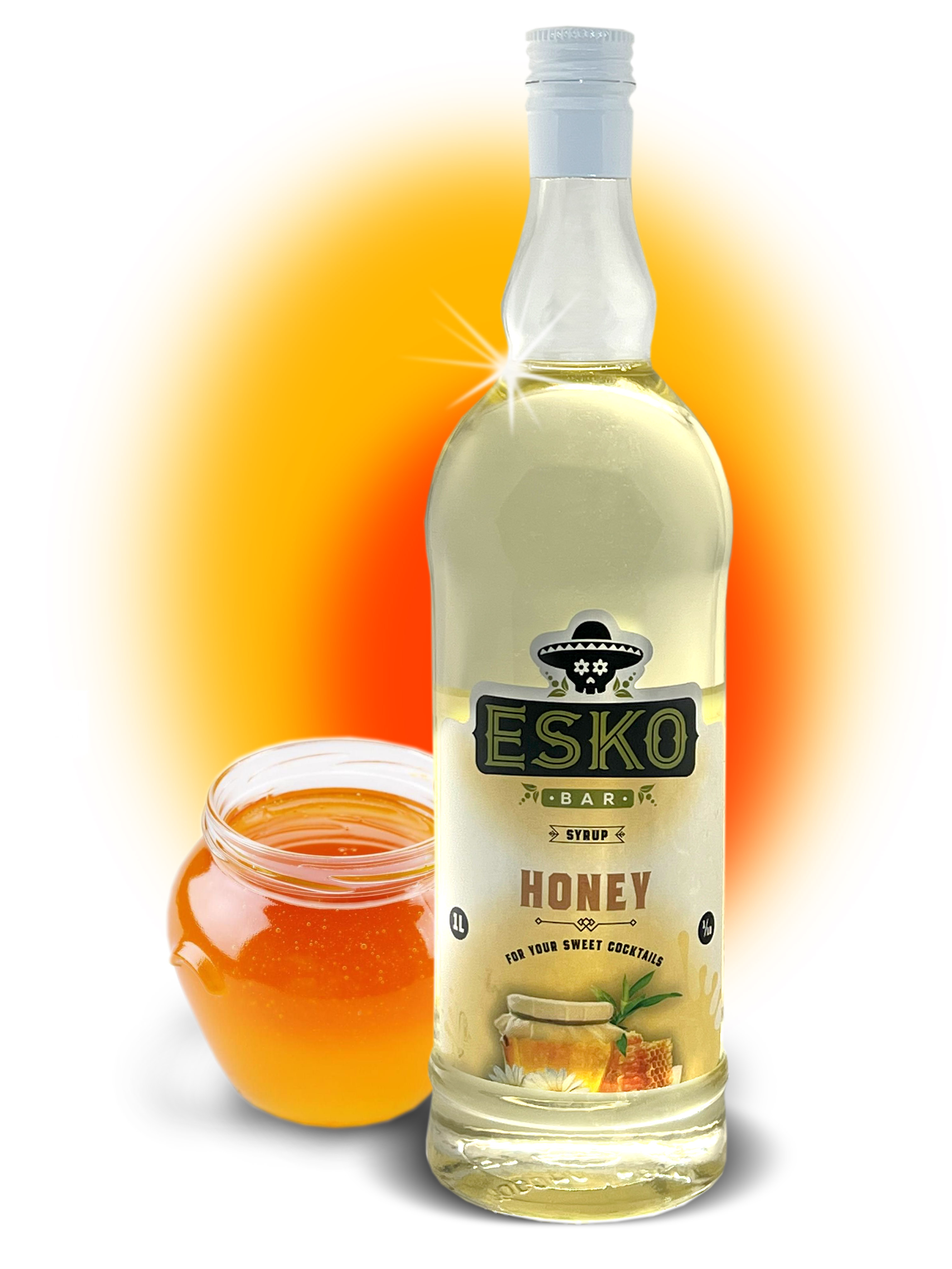 Сироп Esko Bar Honey (1L) изображение 1