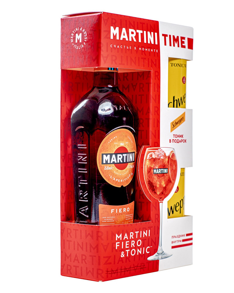 Вермут Martini Fiero 14,9% + 2 Tonic (0,75L) изображение 1
