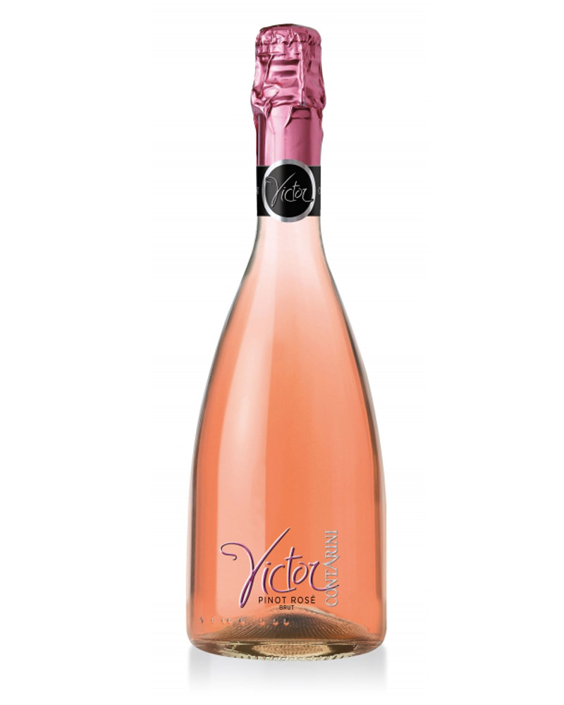 Игристое вино Contarini Victor Pinot Rose Brut Spumante 12% (0,75L) изображение 1