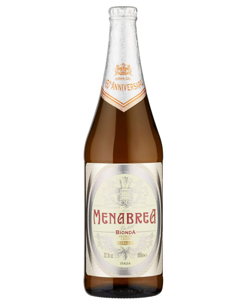 Пиво Menabrea La Bionda 4,8% Glass (0,66L) изображение 1