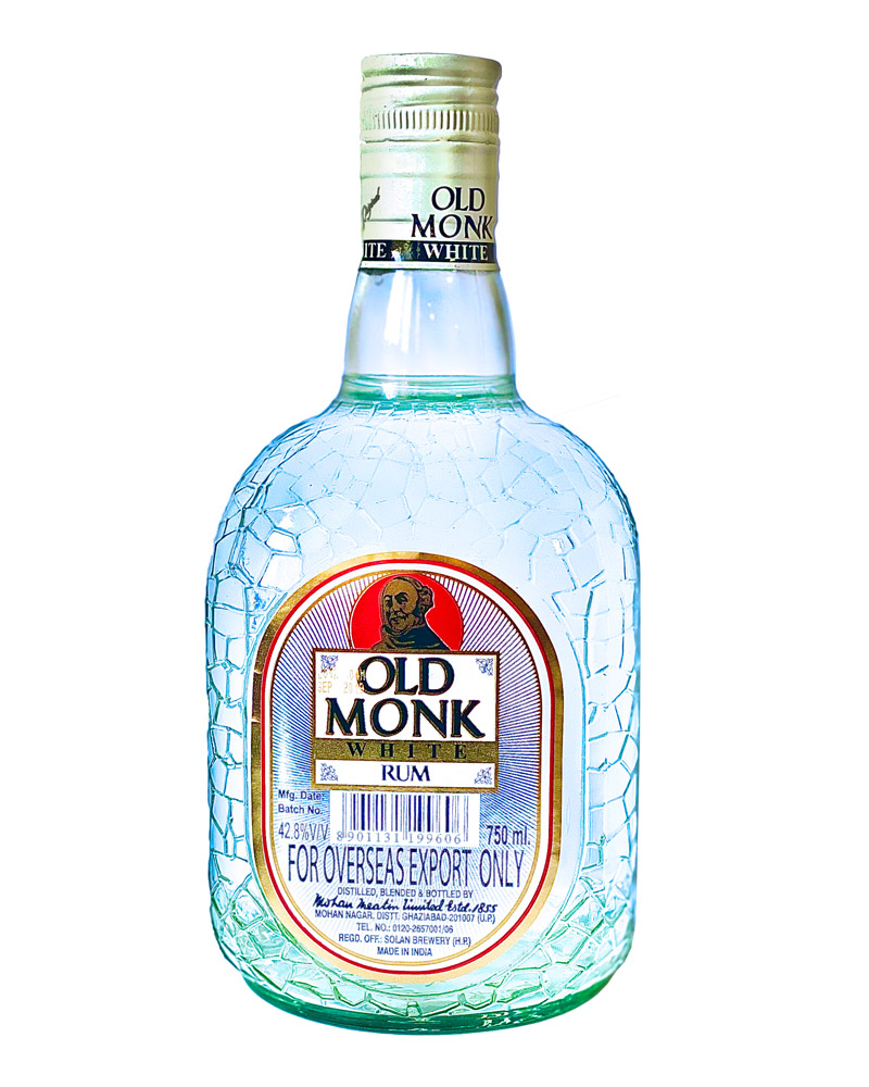 Ром Old Monk White Rum 42,8% (0,75L) изображение 1