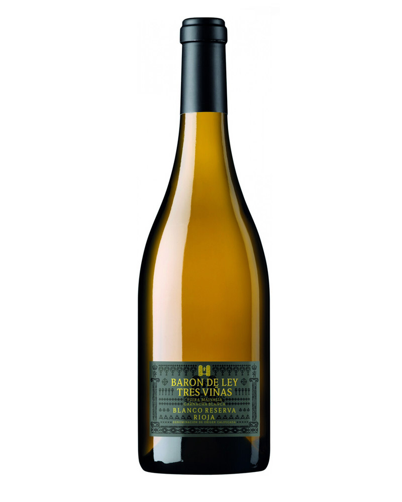 Вино Baron de Ley, `Tres Vinas` Blanco Reserva, Rioja DOC 12,5%, 2011 (0,75L) изображение 1