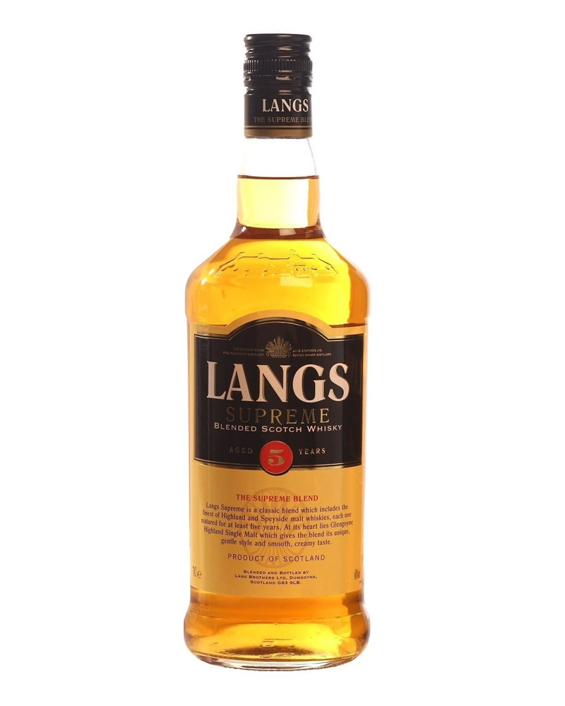 Виски Langs Supreme 5 YO 40% (0,5L) изображение 1