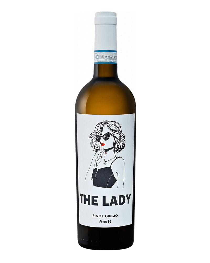 Вино Ferro 13, `The Lady` Pinot Grigio, Veneto DOC 12% (0,75L) изображение 1