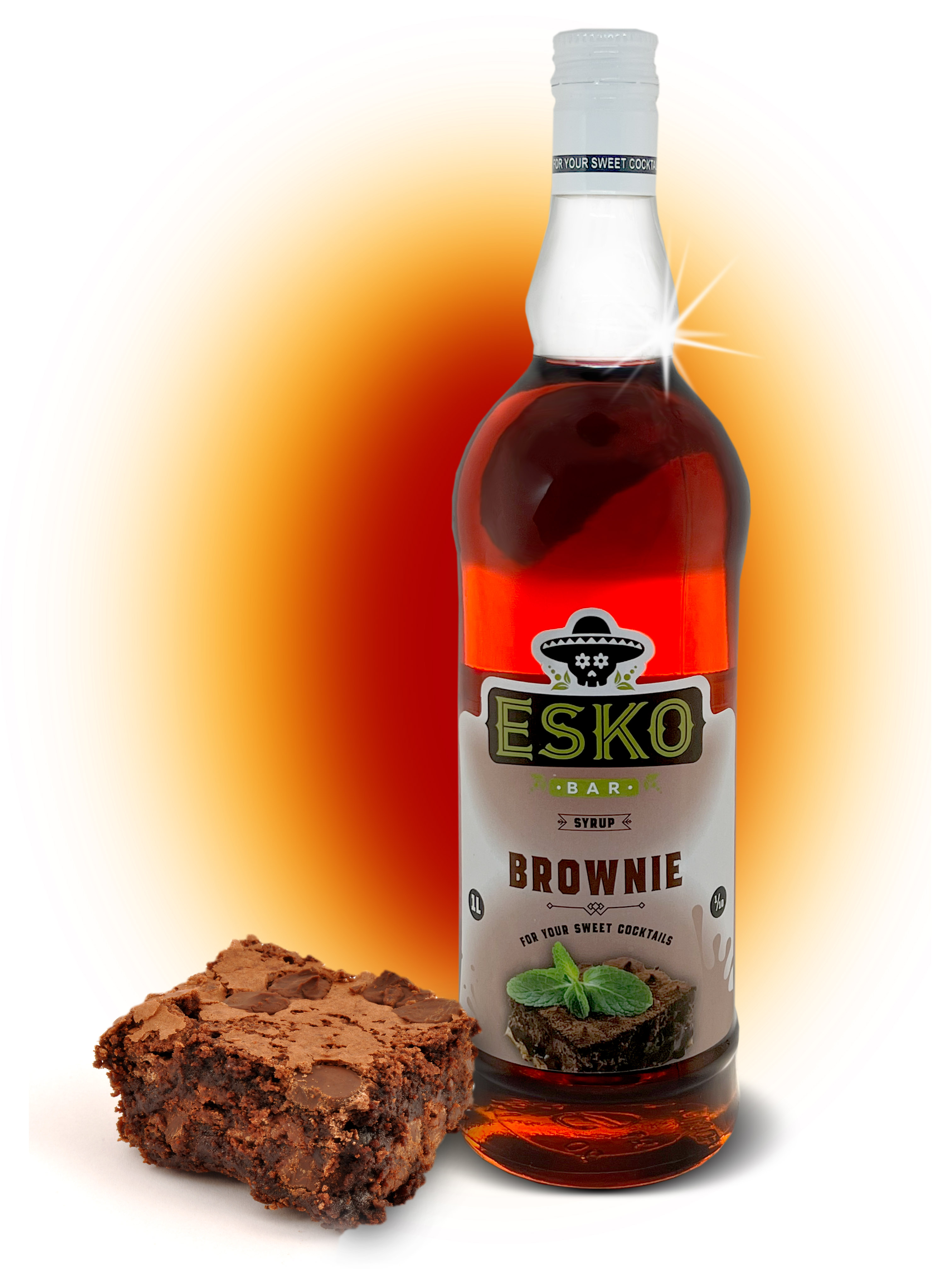 Сироп Esko Bar Brownie (1L) изображение 1