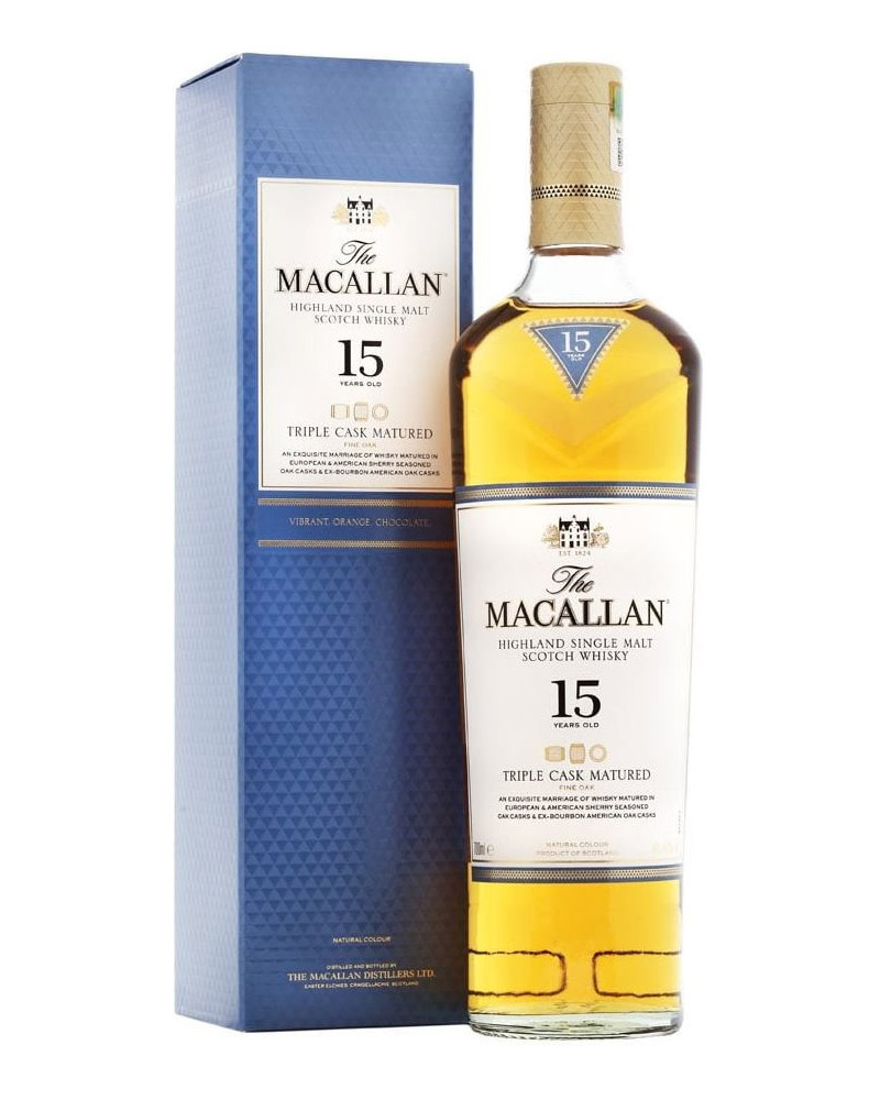 Виски Macallan Triple Cask Matured 15 YO 43% in Box (0,7L) изображение 1
