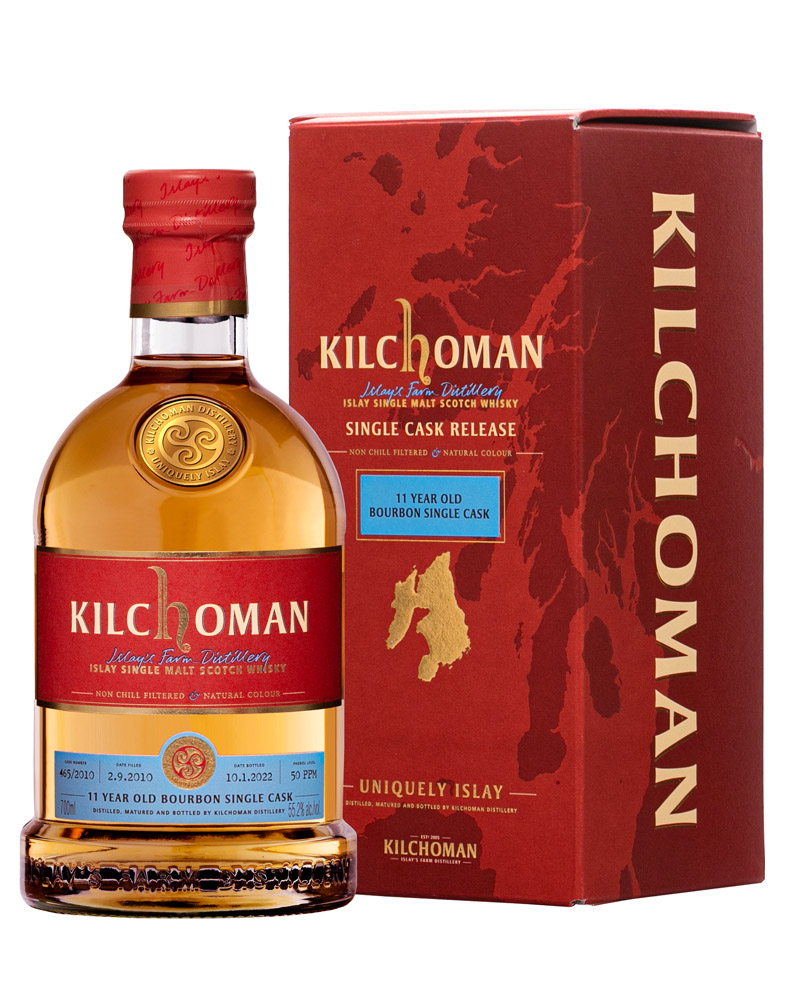Виски Kilchoman 11 YO Burbon Single Cask 55,2% in Box (0,7L) изображение 1