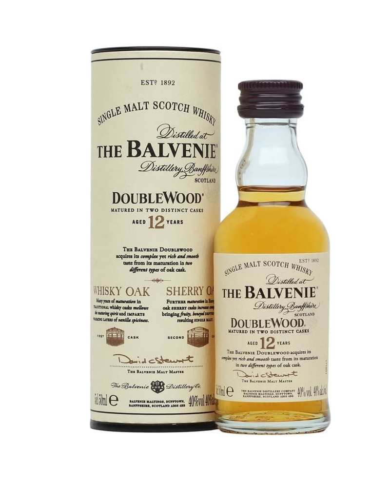 Виски Balvenie Doublewood 12 YO 40% in Tube (0,05L) изображение 1