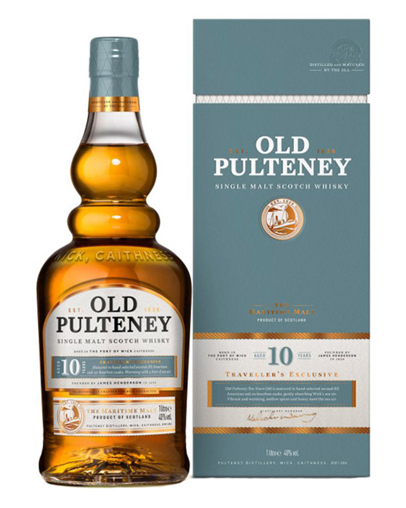 Виски Old Pulteney 10 YO 40% in Box (1L) изображение 1