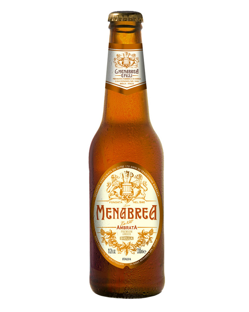 Пиво удален Menabrea La Ambrata 5% Glass (0,33L) изображение 1