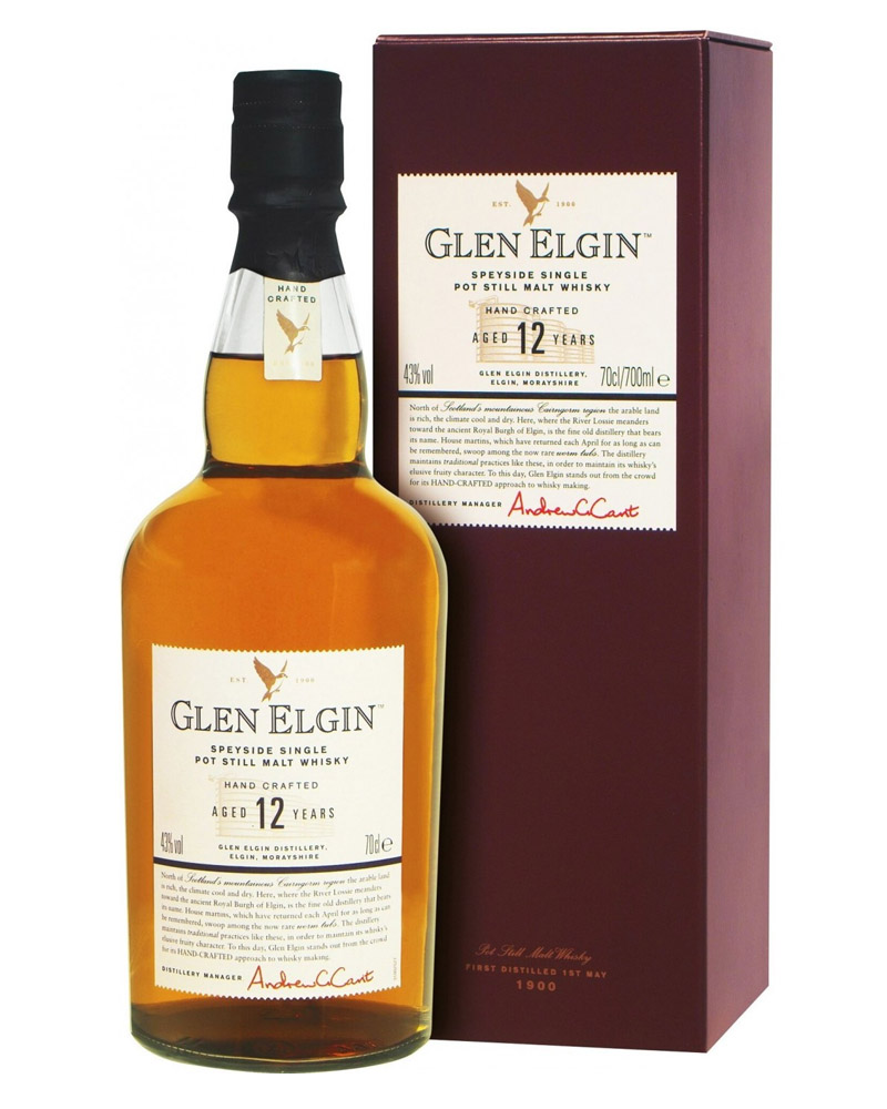 Виски Glen Elgin 12 YO 43% in Box (0,7L) изображение 1