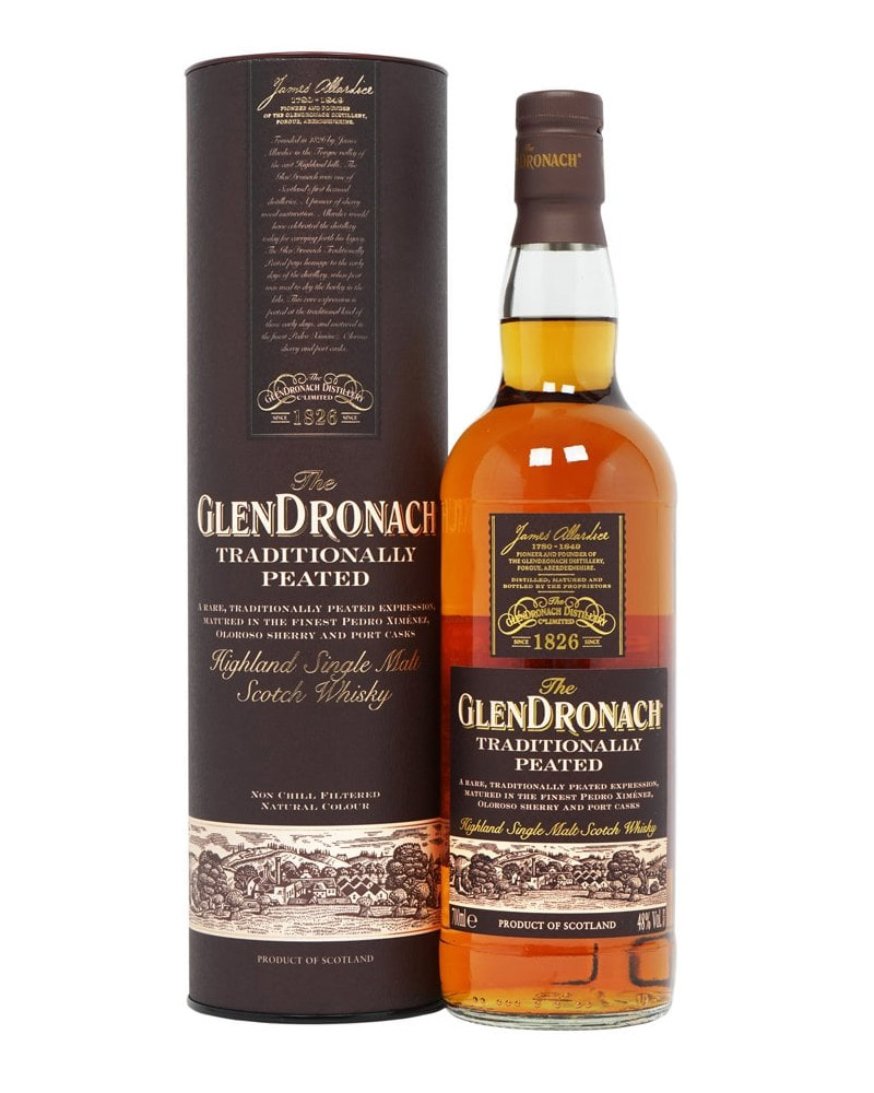 Виски GlenDronach Traditionally Peated 48% in Tube (0,7L) изображение 1