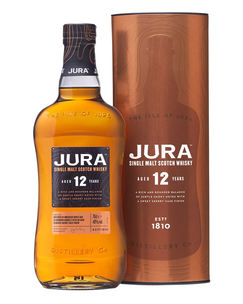 Виски Jura 12 YO 40% in Tube (0,7L) изображение 1