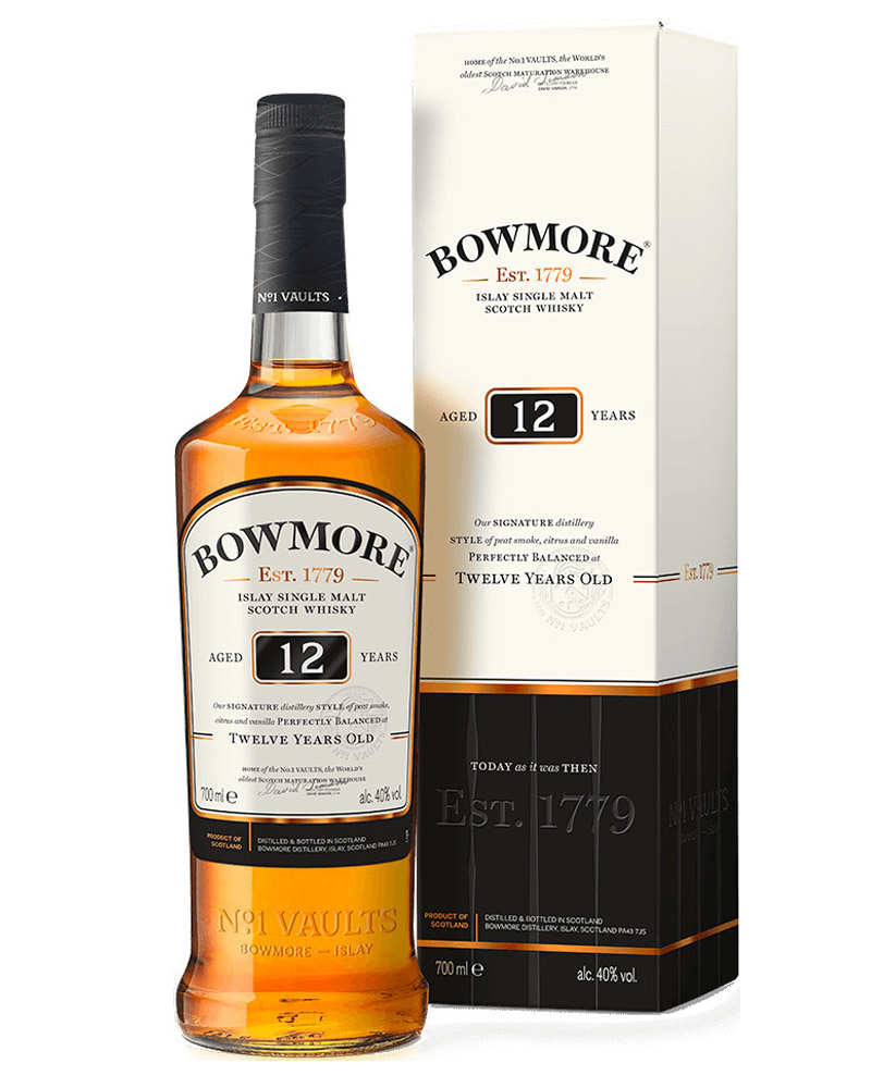Виски Bowmore 12 YO 40% in Box (0,7L) изображение 1