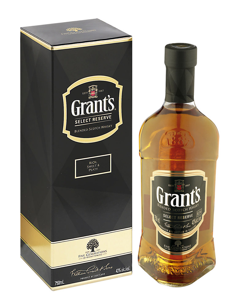 Виски Grant`s Select Reserve 40% in Box (0,7L) изображение 1