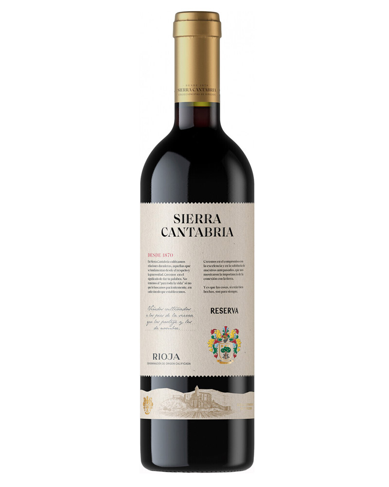 Вино Sierra Cantabria, Reserva, Rioja DOC 14% (0,75L) изображение 1