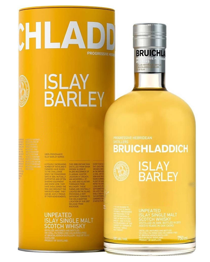 Виски Bruichladdich, `Islay Barley` 50% in Tube (0,7L) изображение 1