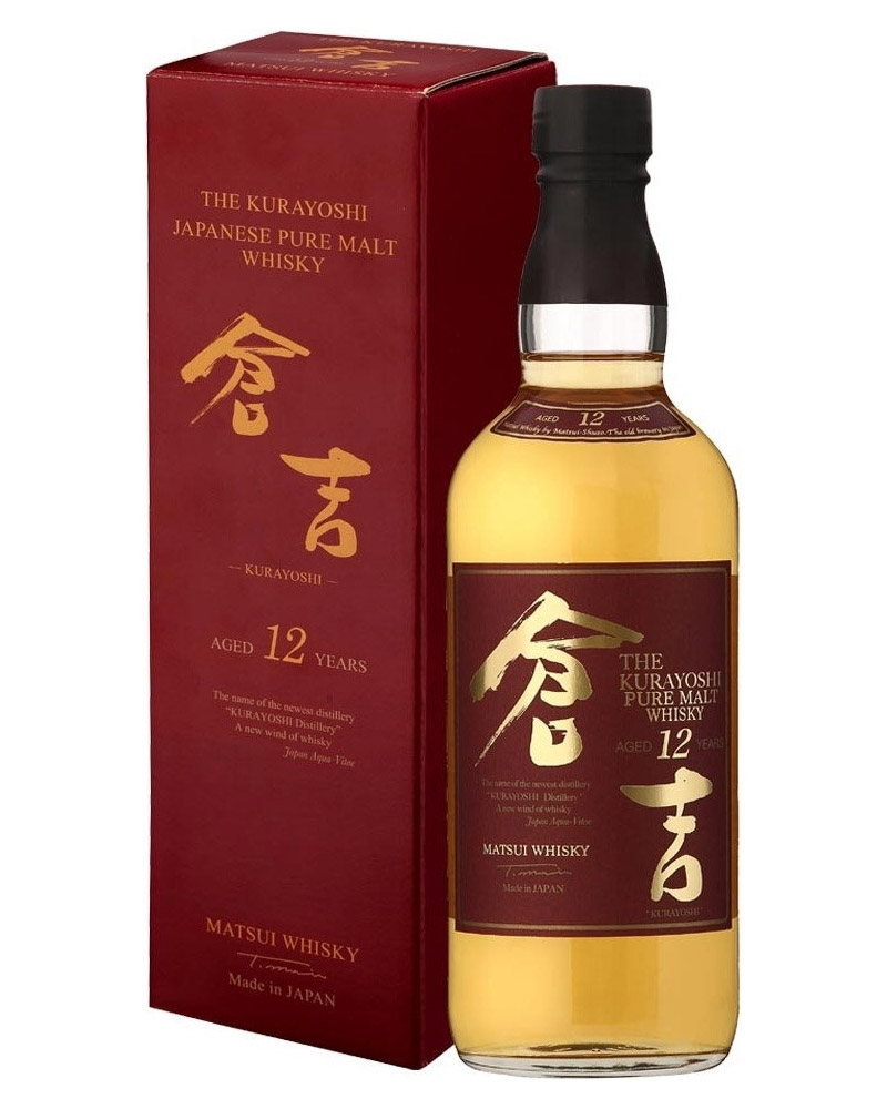 Виски The Kurayoshi Pure Malt Whisky 12 YO 43% in Box (0,7L) изображение 1