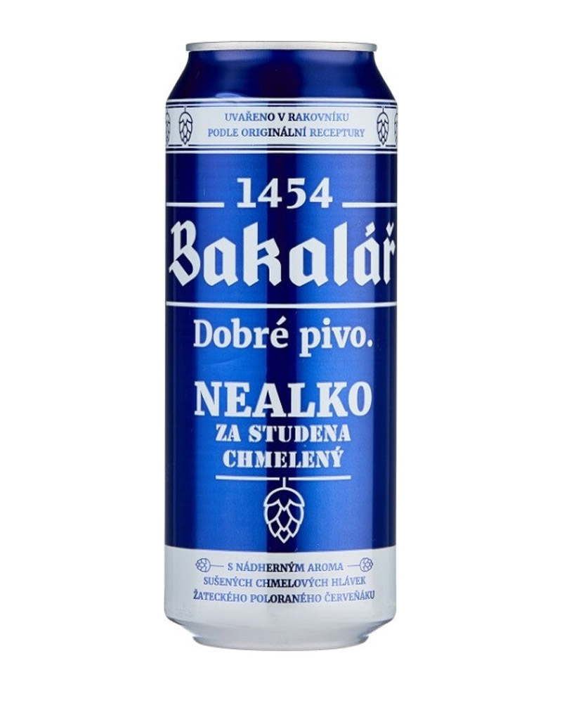 Пиво Bakalar 0% Can (0,5L) изображение 1