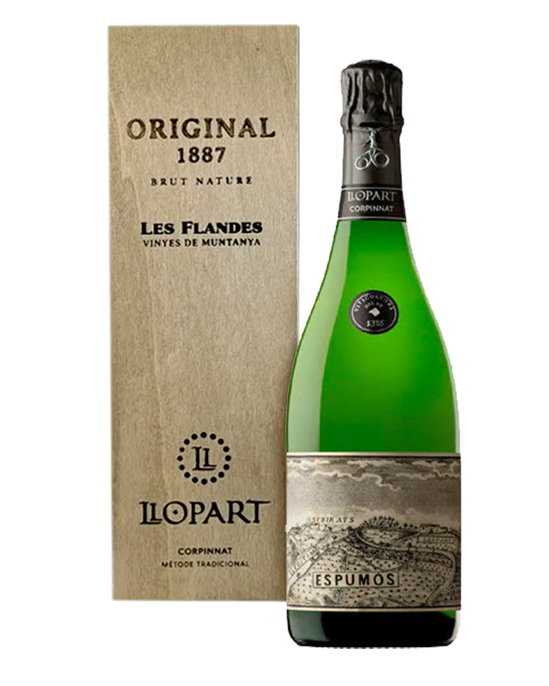 Игристое вино Llopart Original Les Flandes Brut 11,5% in Wooden Box (0,75L) изображение 1