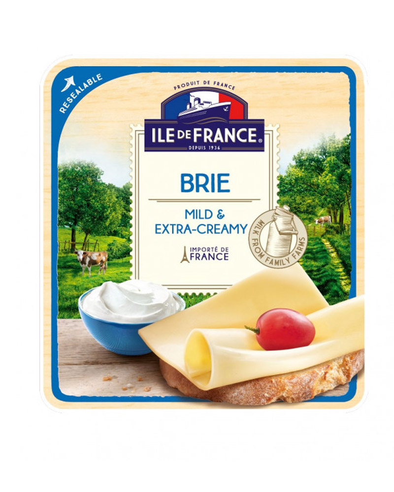 ILE de France Brie Mild & Extra-Creamy (150 gr) изображение 1