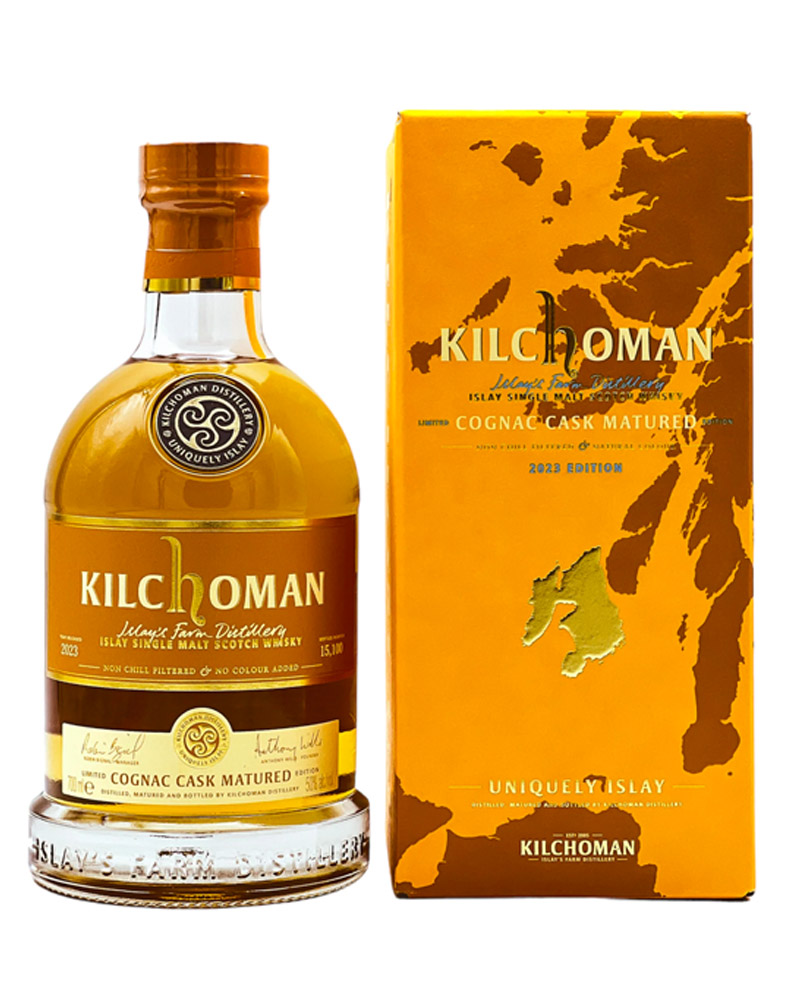 Виски Kilchoman Cognac Cask Matured 50% in Box (0,7L) изображение 1