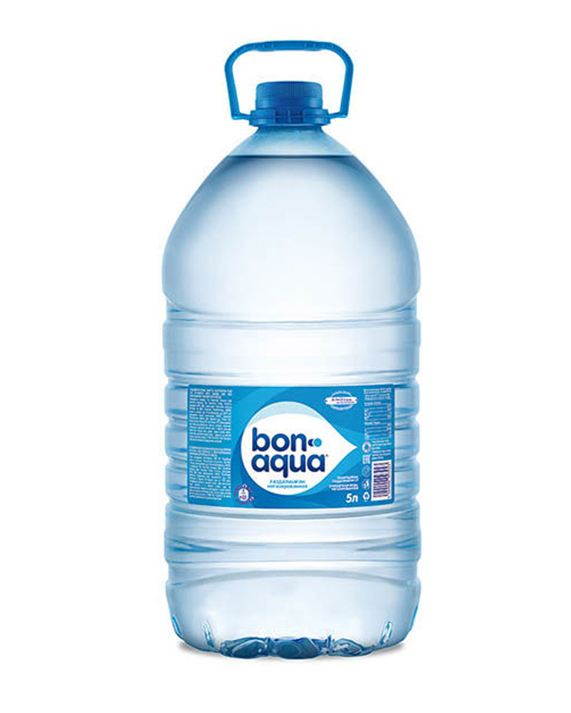 Вода BonAqua негазированная, pet (5L) изображение 1