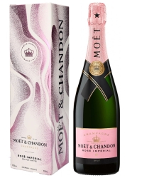 Шампанское Moёt & Chandon Brut, New Yaer Rose 12% in Box (0,75L)