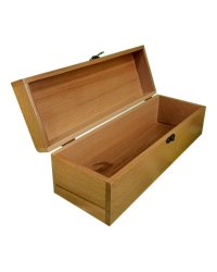 Подарочная упаковка Коробка деревянная для вина `Бук` (1шт)