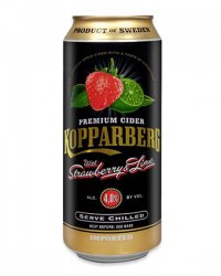 Сидр Kopparberg Strawberry & Lime 4,5% Can (0,5L)