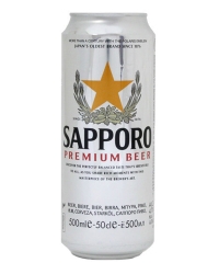 Пиво Sapporo Premium Beer 4,7% Can (0,5L)