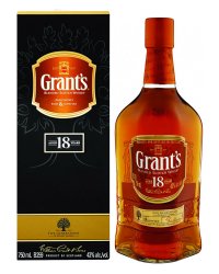 Виски Grant`s 18 YO 40% in Gift Box (0,7L)