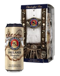 Пиво Paulaner Oktoberfest Bier 6% +1 Mud Can (1L)