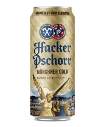 Пиво Hacker-Pschorr Munich Gold 5,5% Can (0,5L)