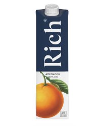 Сок Rich Апельсин, tetrapak (1L)